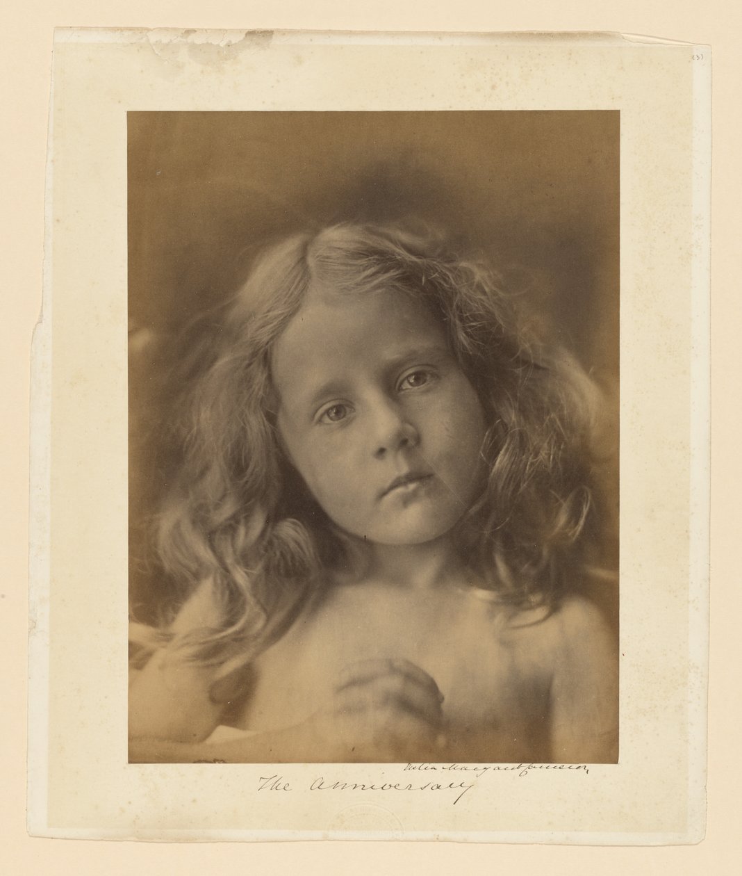 De verjaardag door Julia Margaret Cameron