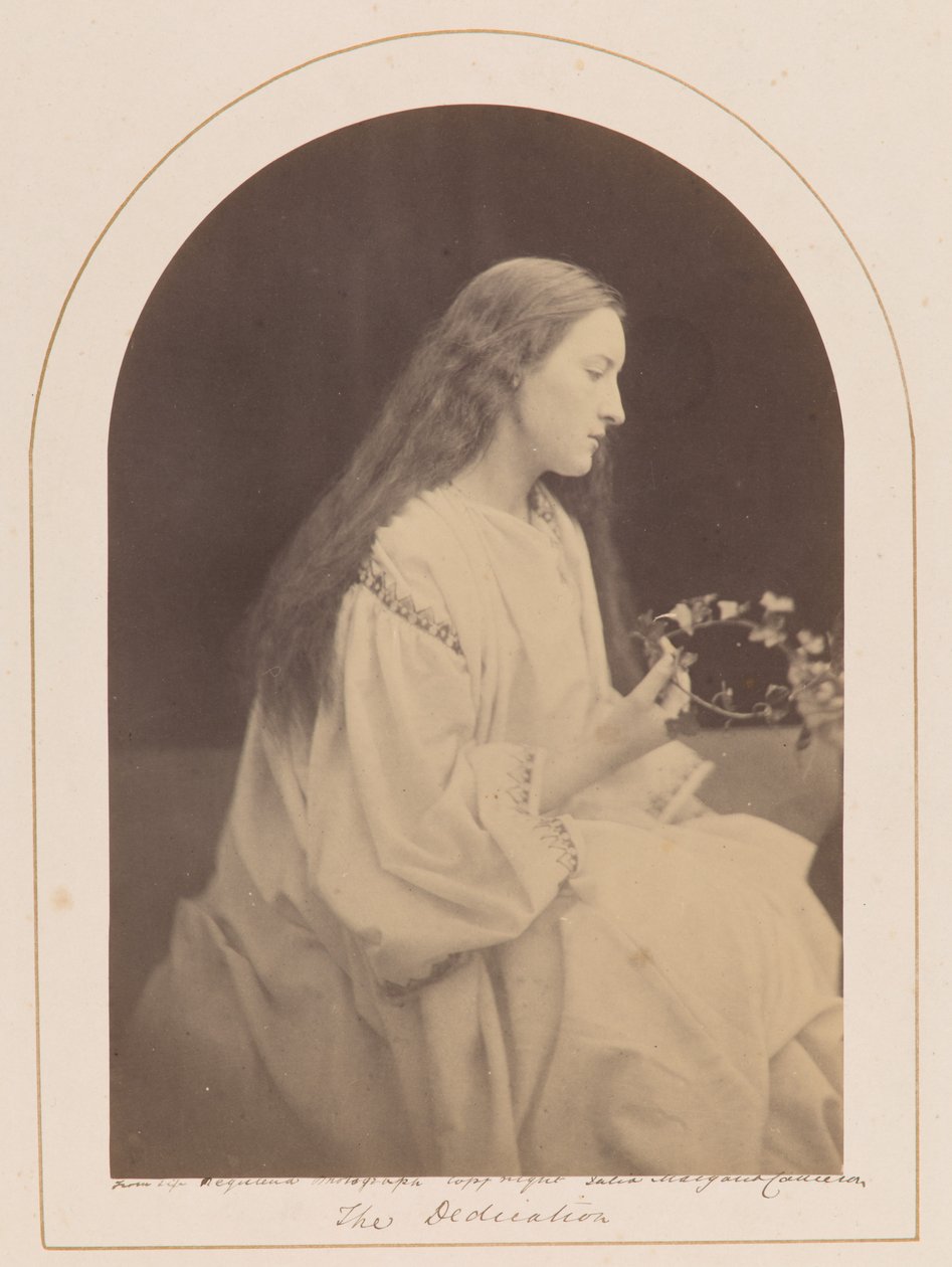De opdracht (Hattie Campbell) door Julia Margaret Cameron