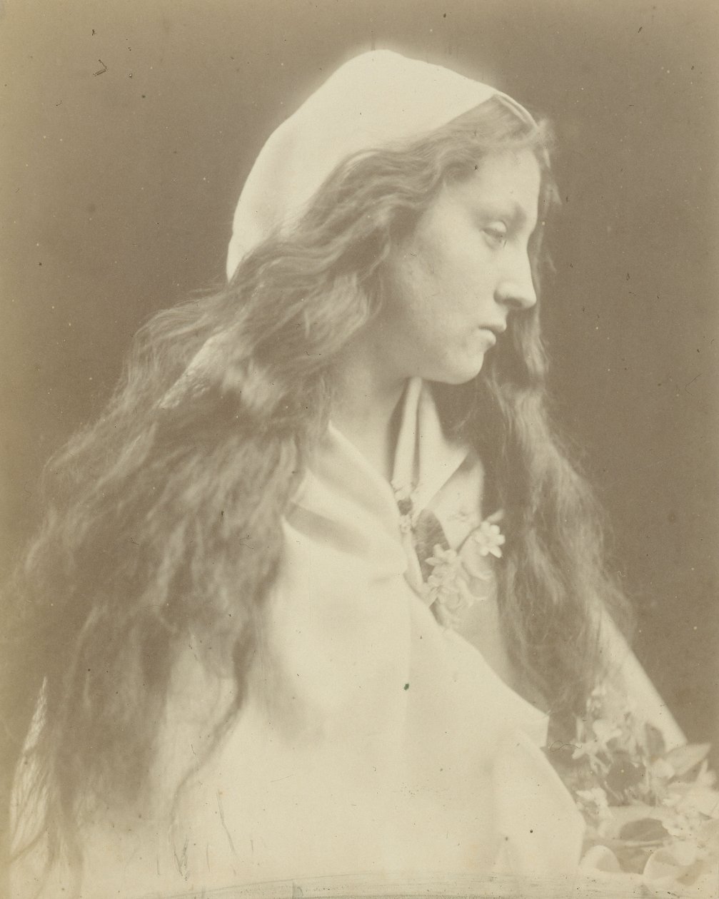 "De Vrouwe van het Meer" Mary Ann Hillier door Julia Margaret Cameron