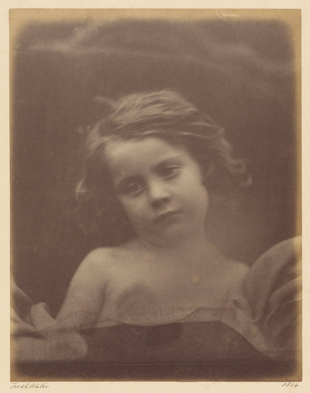 De opname-engel door Julia Margaret Cameron