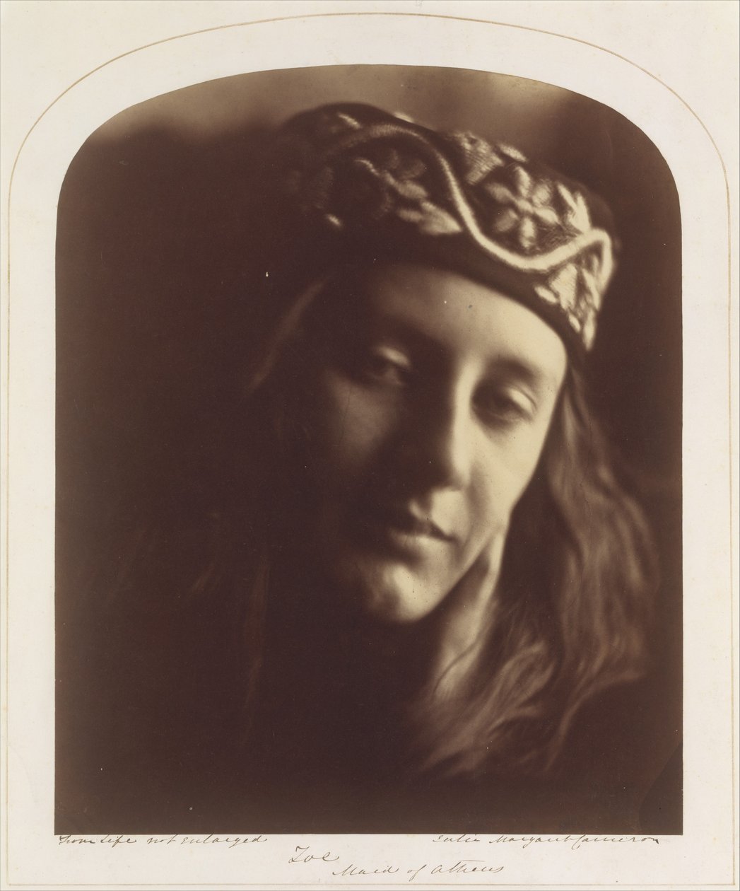 Zoe, dienstmeisje uit Athene door Julia Margaret Cameron