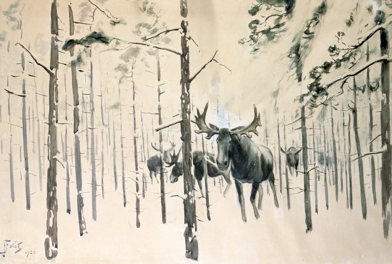 Eland, 1920 door Julian Falat