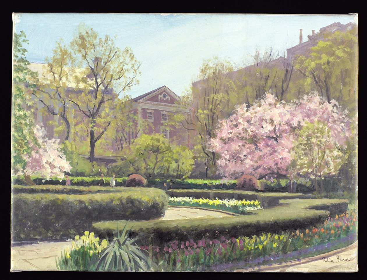 Conservatory Gardens, New York door Julian Barrow