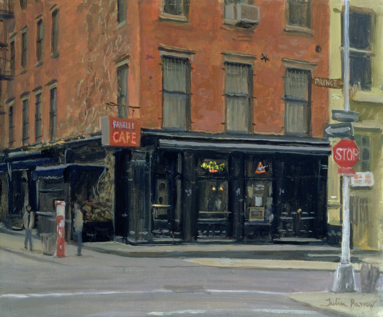 Fanellis Bar, New York, 1996 door Julian Barrow