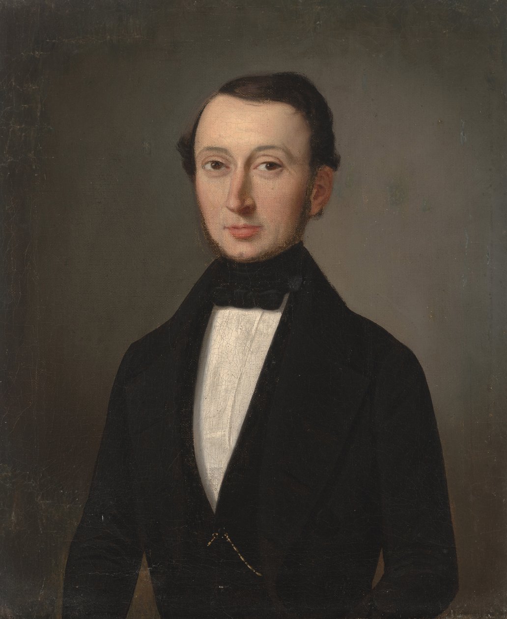 Portret van een Creoolse Heer, c.1835-37 door Julien Hudson