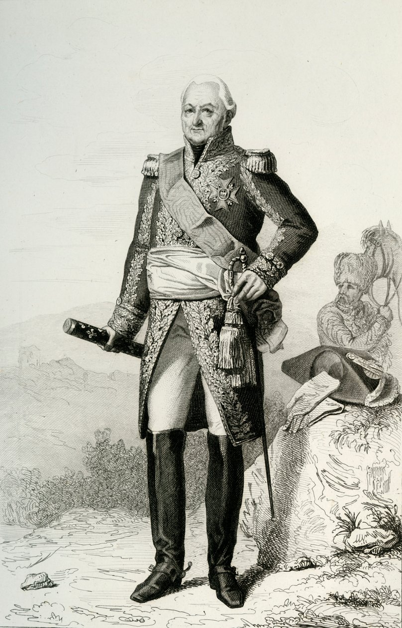 Charles du Houx de Vioménil, 1804, 1839 door Julien Leopold Boilly
