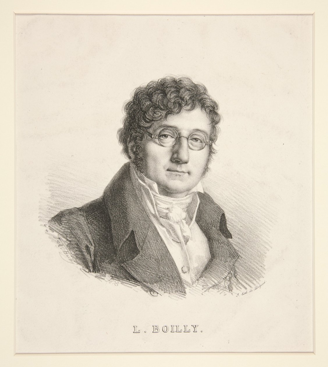 Louis-Léopold Boilly (1761-1845) door Julien Leopold Boilly