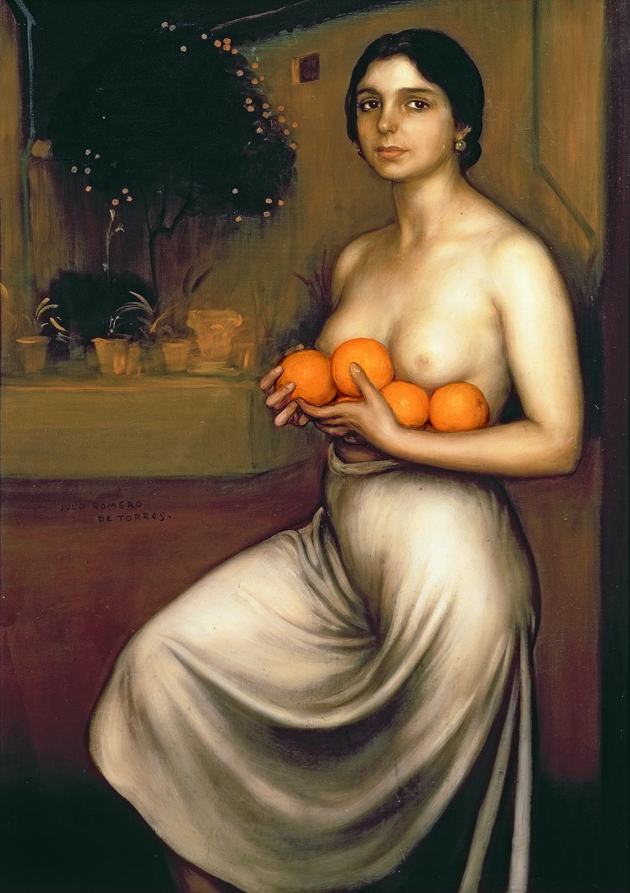 Sinaasappels en Citroenen door Julio Romero de Torres
