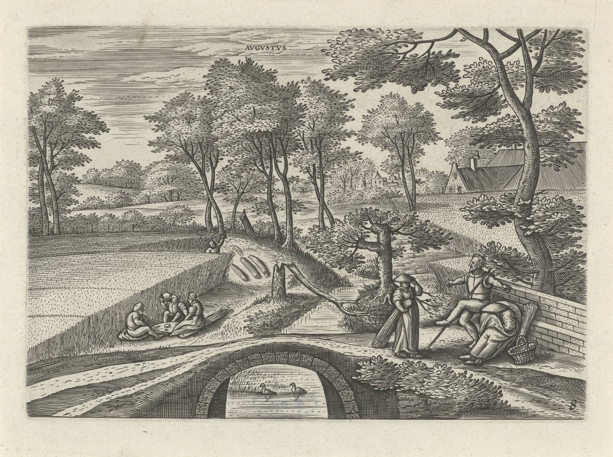 Augustus door Julius Goltzius