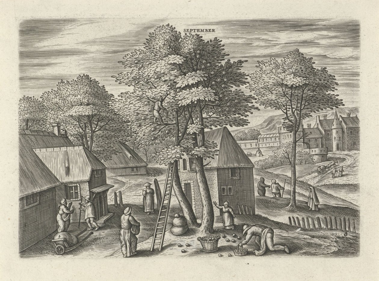 September door Julius Goltzius