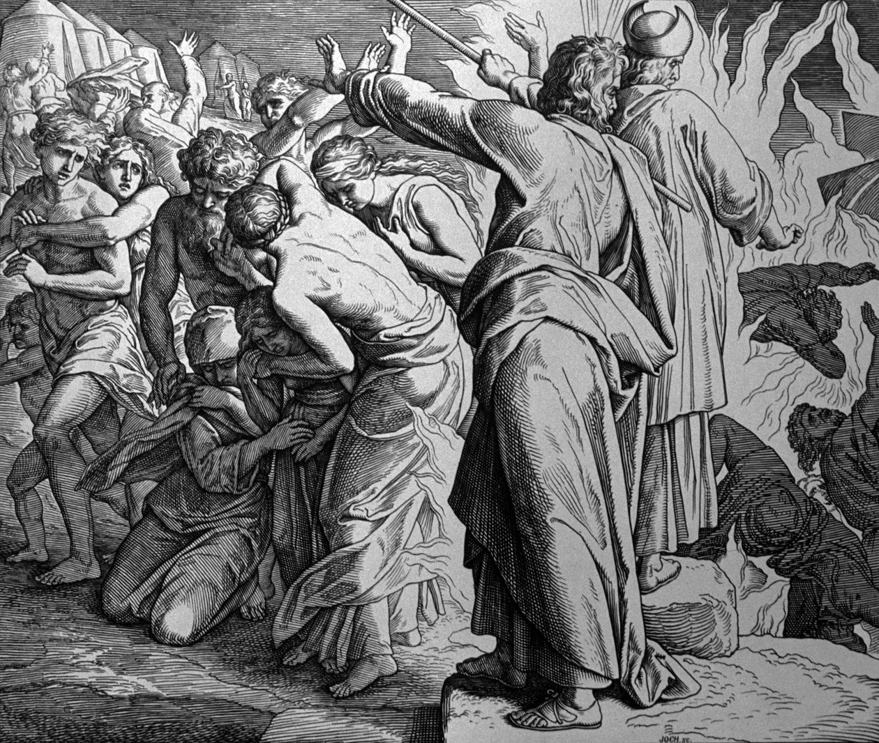 Mozes door Julius Schnorr von Carolsfeld