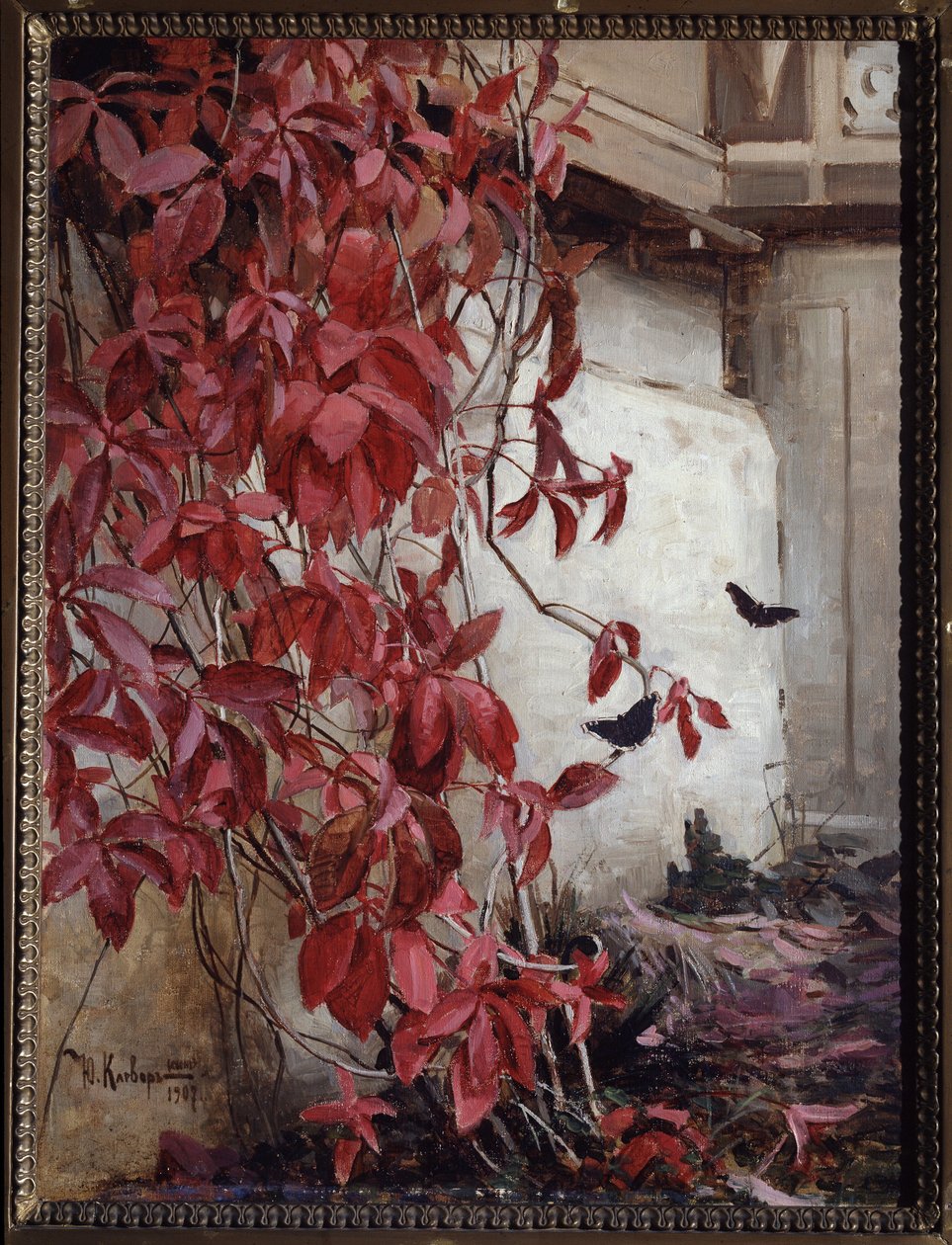 Wilde wingerd door Julius Sergius Klever