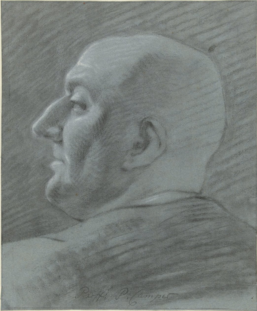 Portret van Petrus Camper door Jurriaan Andriessen