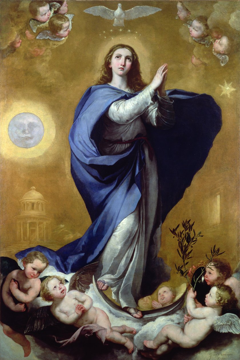 Onbevlekte Ontvangenis, 1637 door Jusepe de Ribera