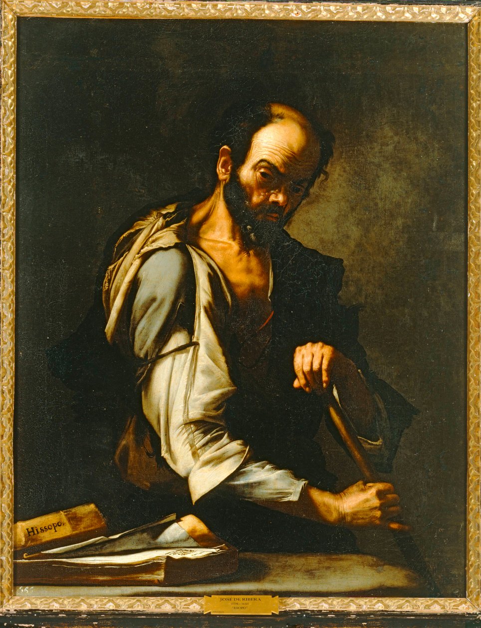 Aesop, dichter van de fabels door Jusepe de (1591-1652) Ribera