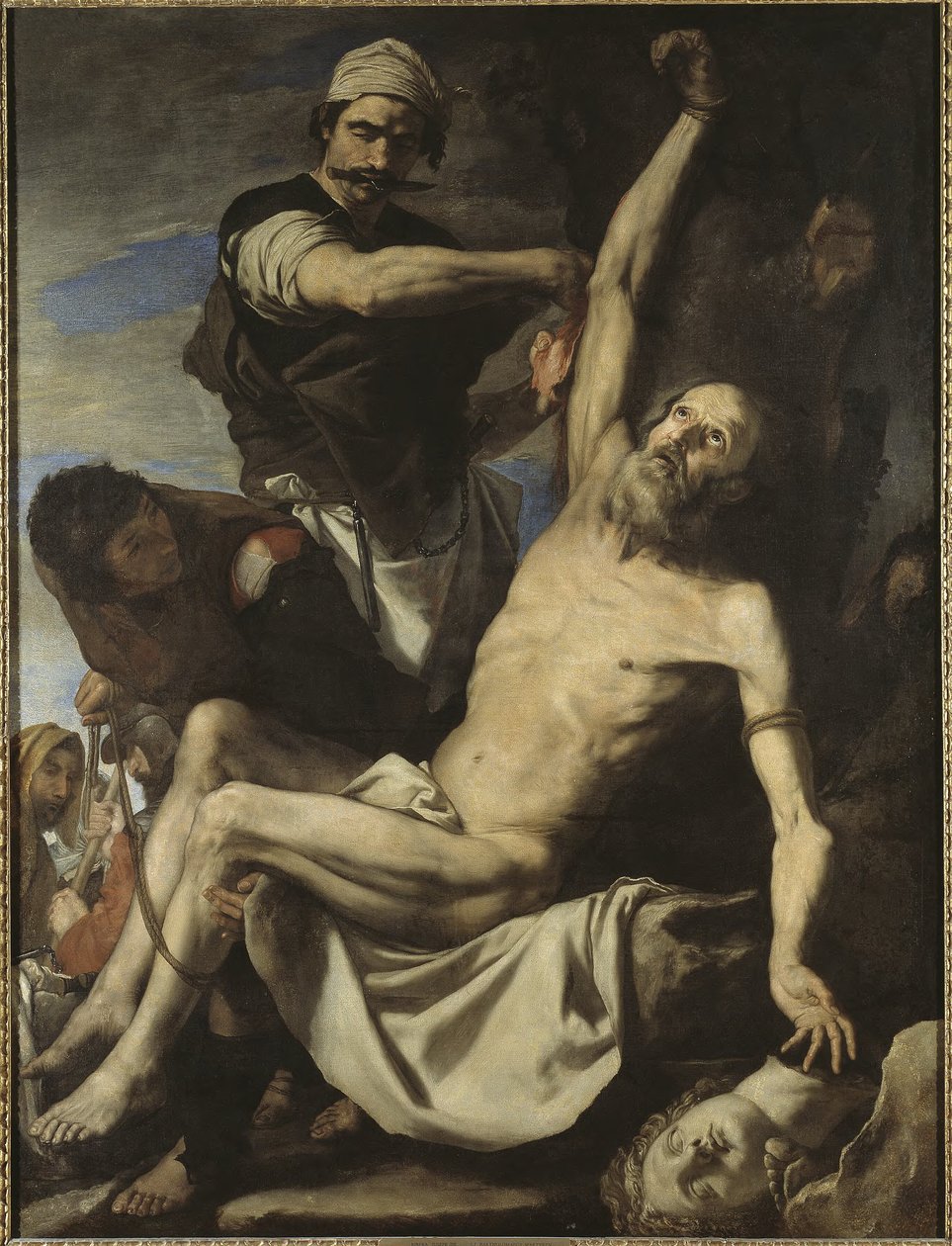 Het martelaarschap van de heilige Bartholomeüs door Jusepe de Ribera