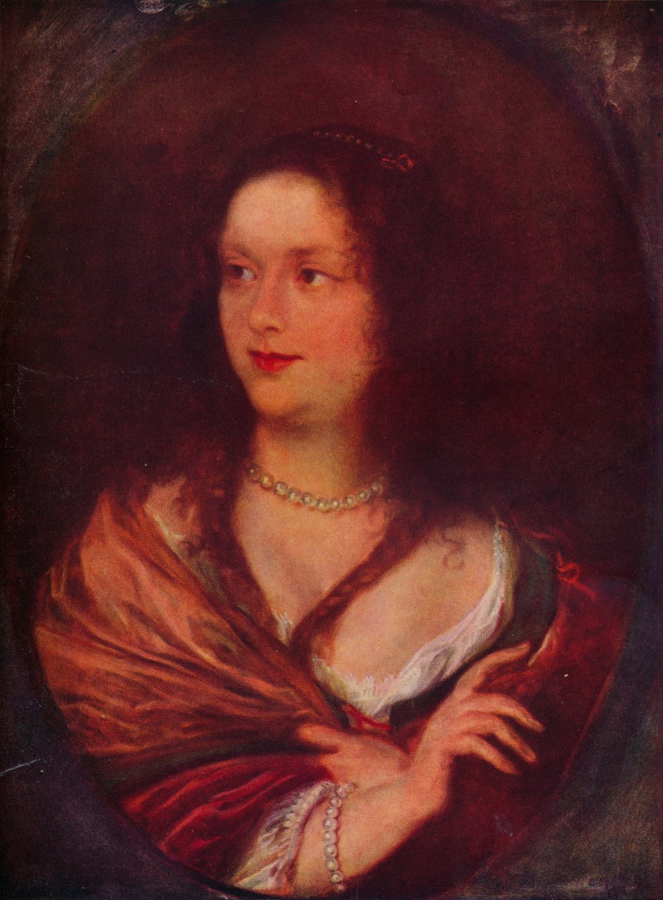 Portret van Giovanneta, 17e eeuw door Justus Sustermans