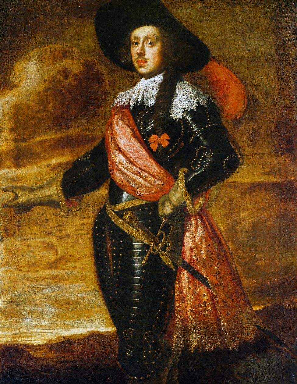 Portret van Mattias de Medici (Florence) door Justus Suttermans