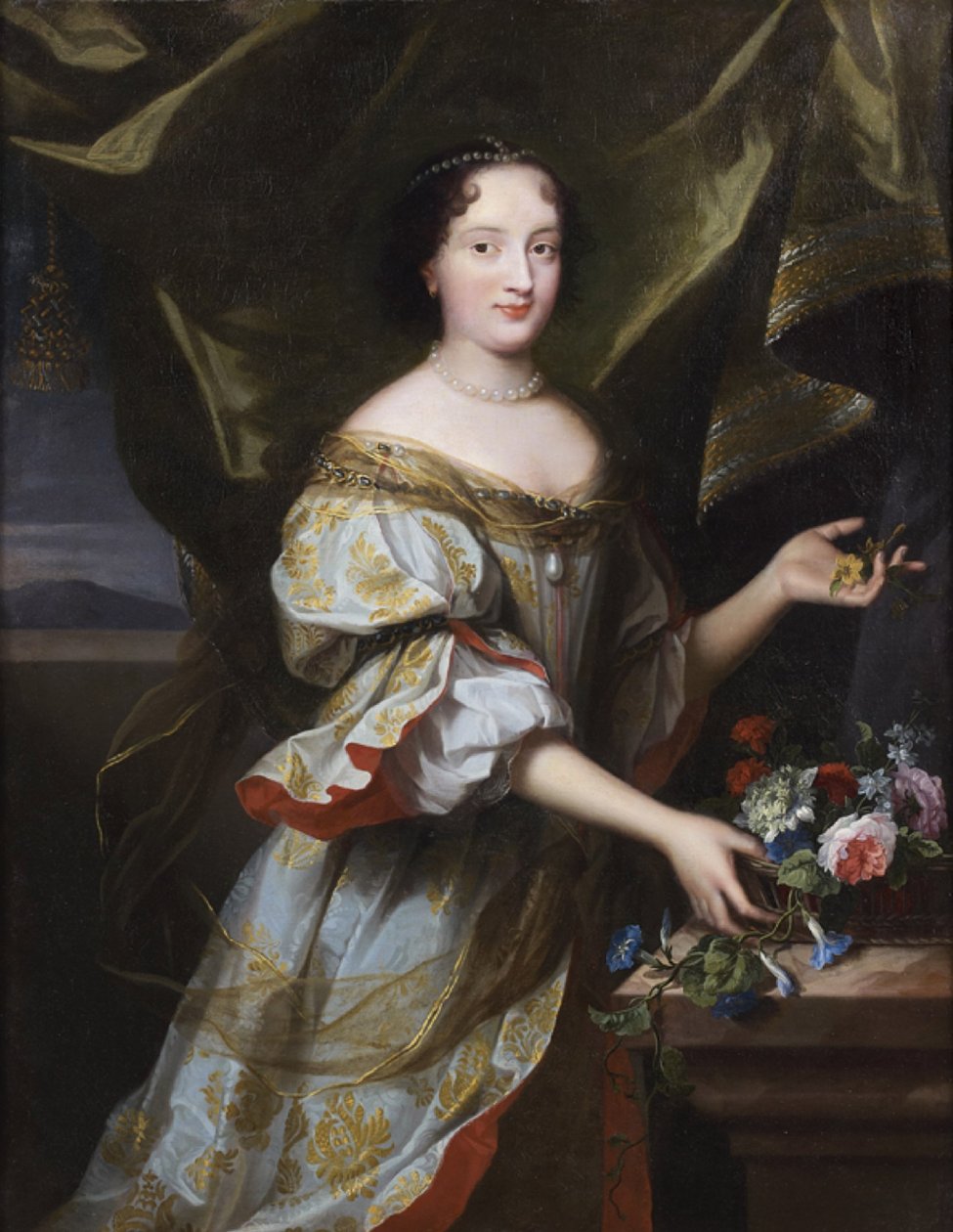 Portret van Hortense Mancini () door Justus van Egmont