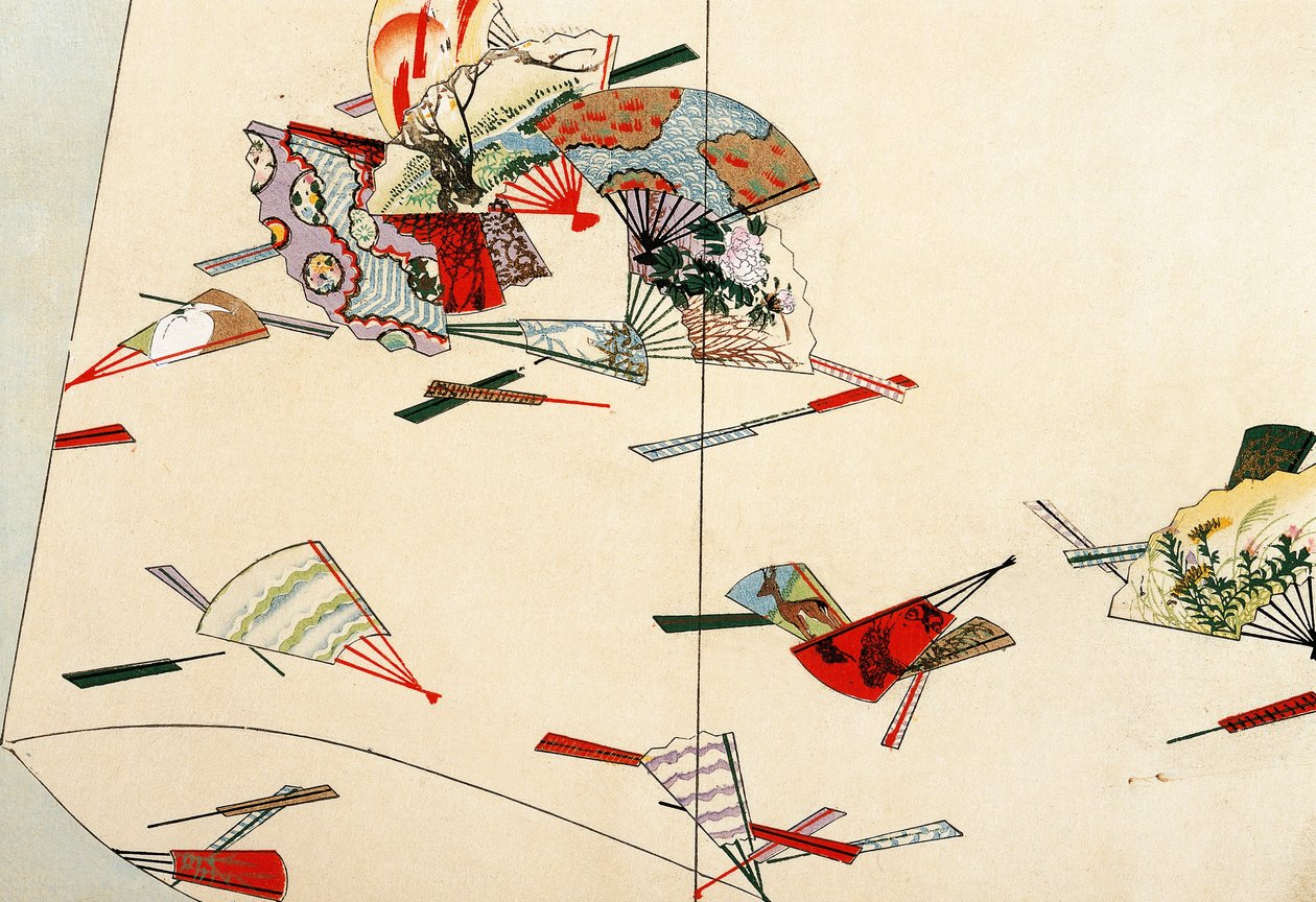 Studie voor kimono door Kaigai Tennen
