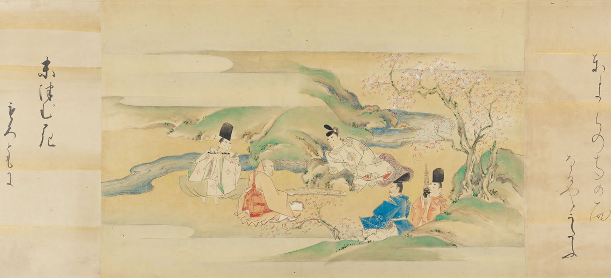 Het verhaal van Genji Genji monogatari, 17e eeuw door Kaiho Yusetsu