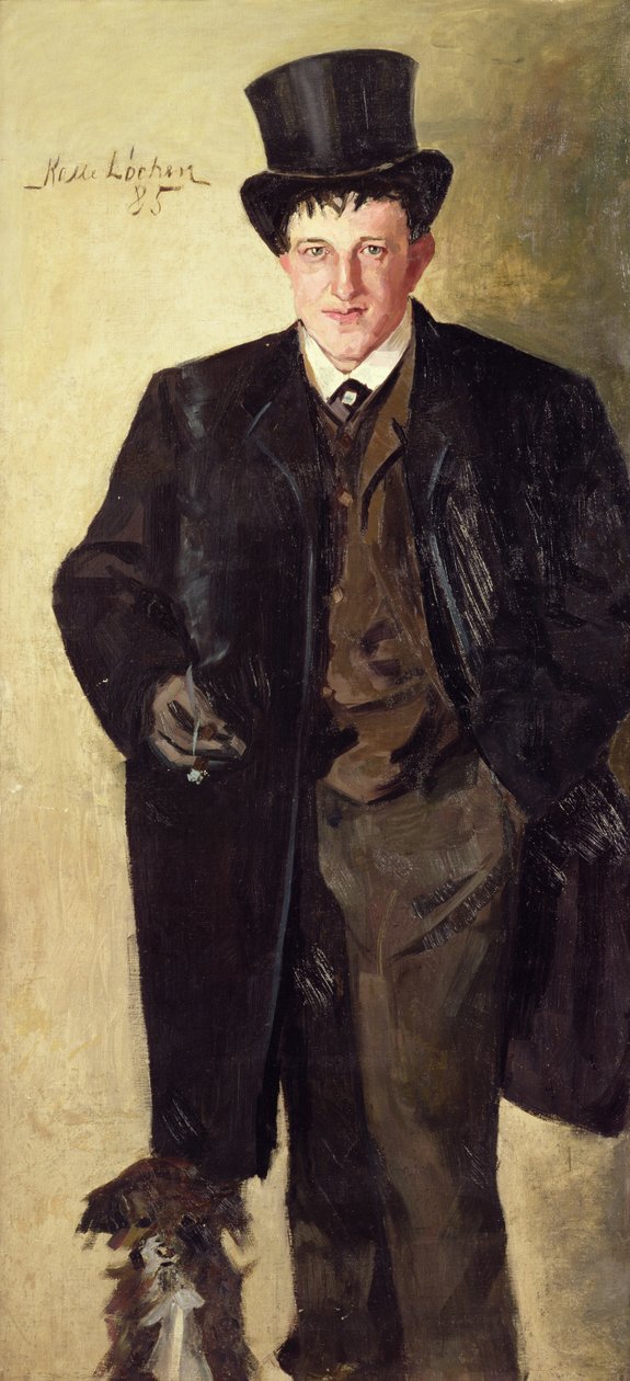 Zelfportret door Kalle Lochen