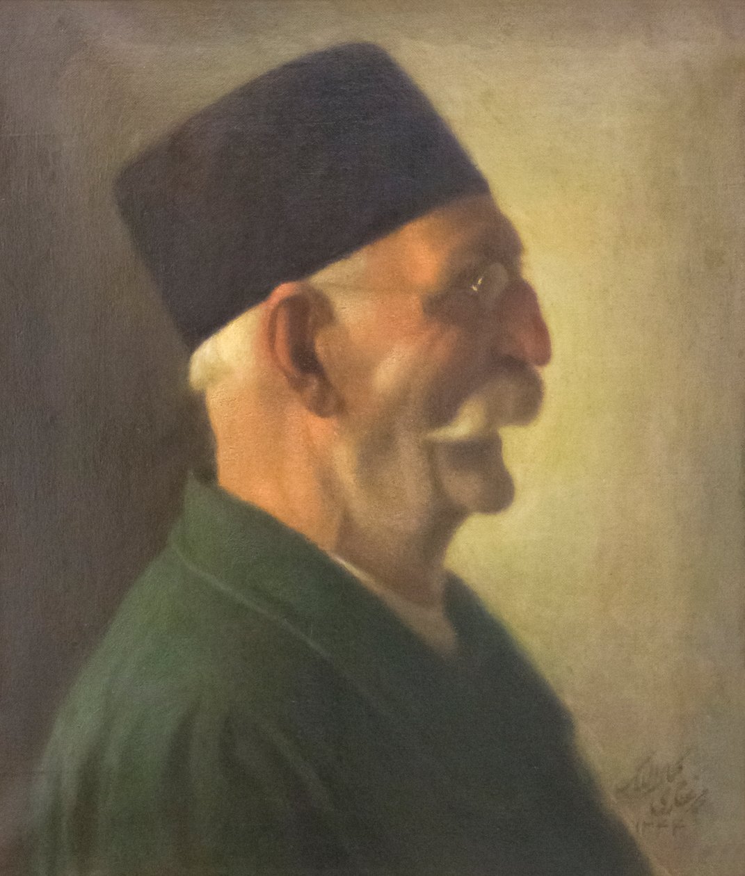 Zelfportret, Kamal-ol-Molk, museum voor schone kunsten, Sa
