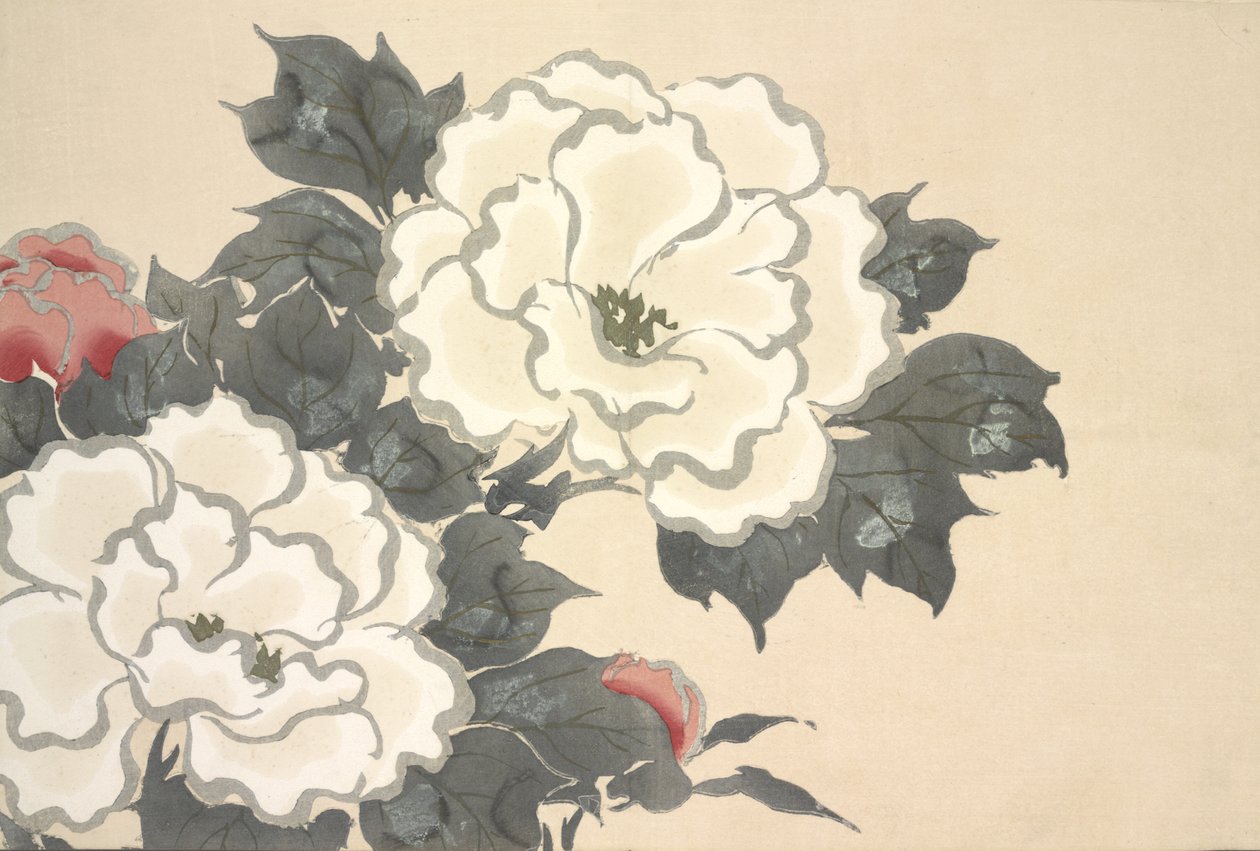 Fukami-Gusa, uit Momoyo-gusa (De wereld van dingen) Vol I, pub.1909 door Kamisaka Sekka
