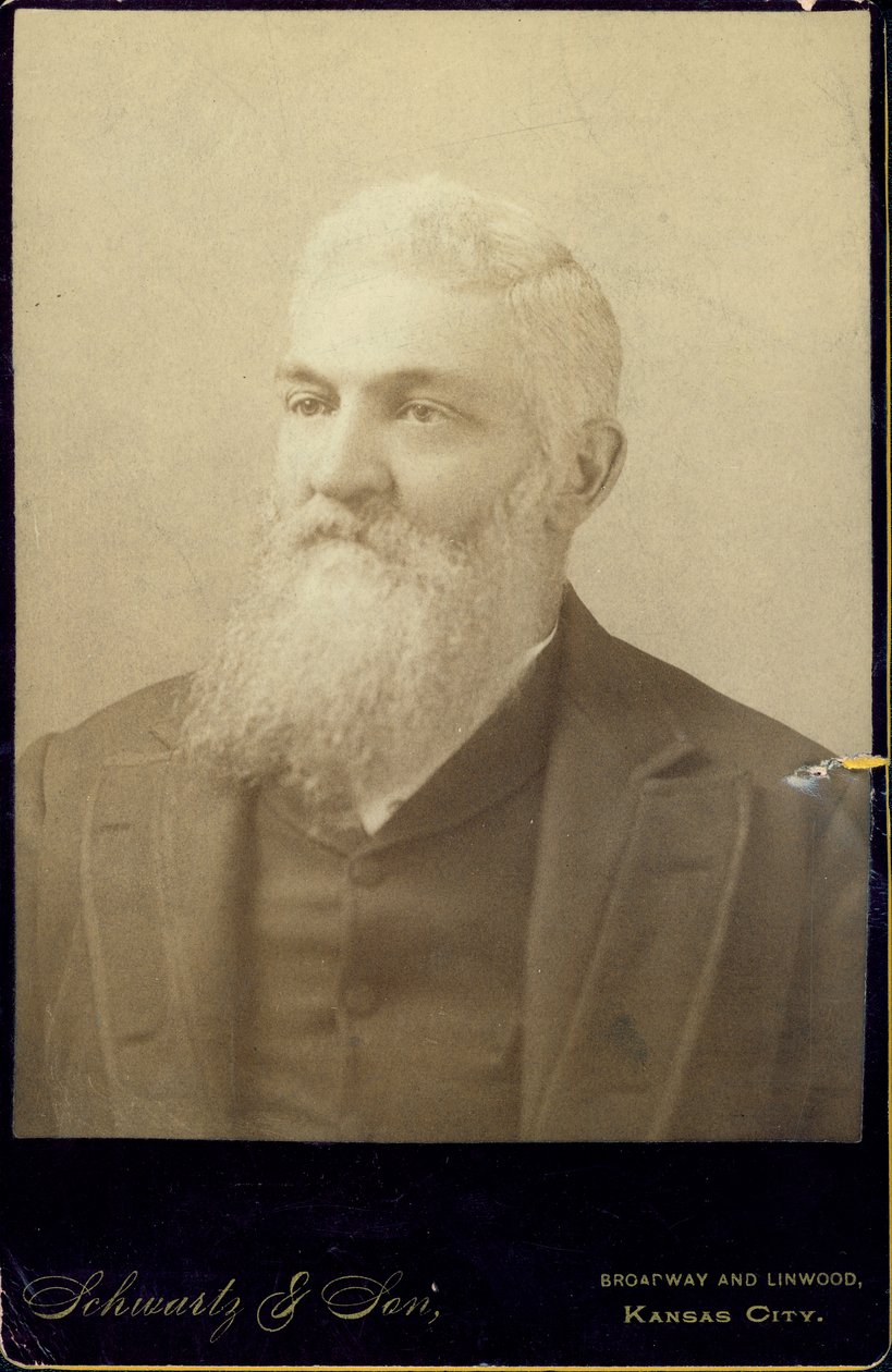 Borstbeeldportret van John T. Birdseye door Kansas City Schwartz and Son