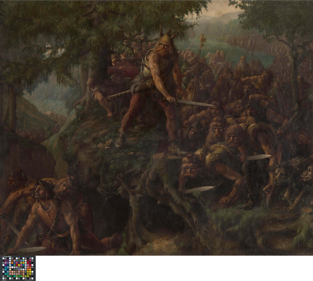 De Romeinse invasie van Gallië door Karel De Kesel