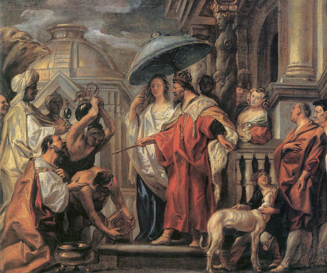 Zelfportret, 1662 door Karel Dujardin