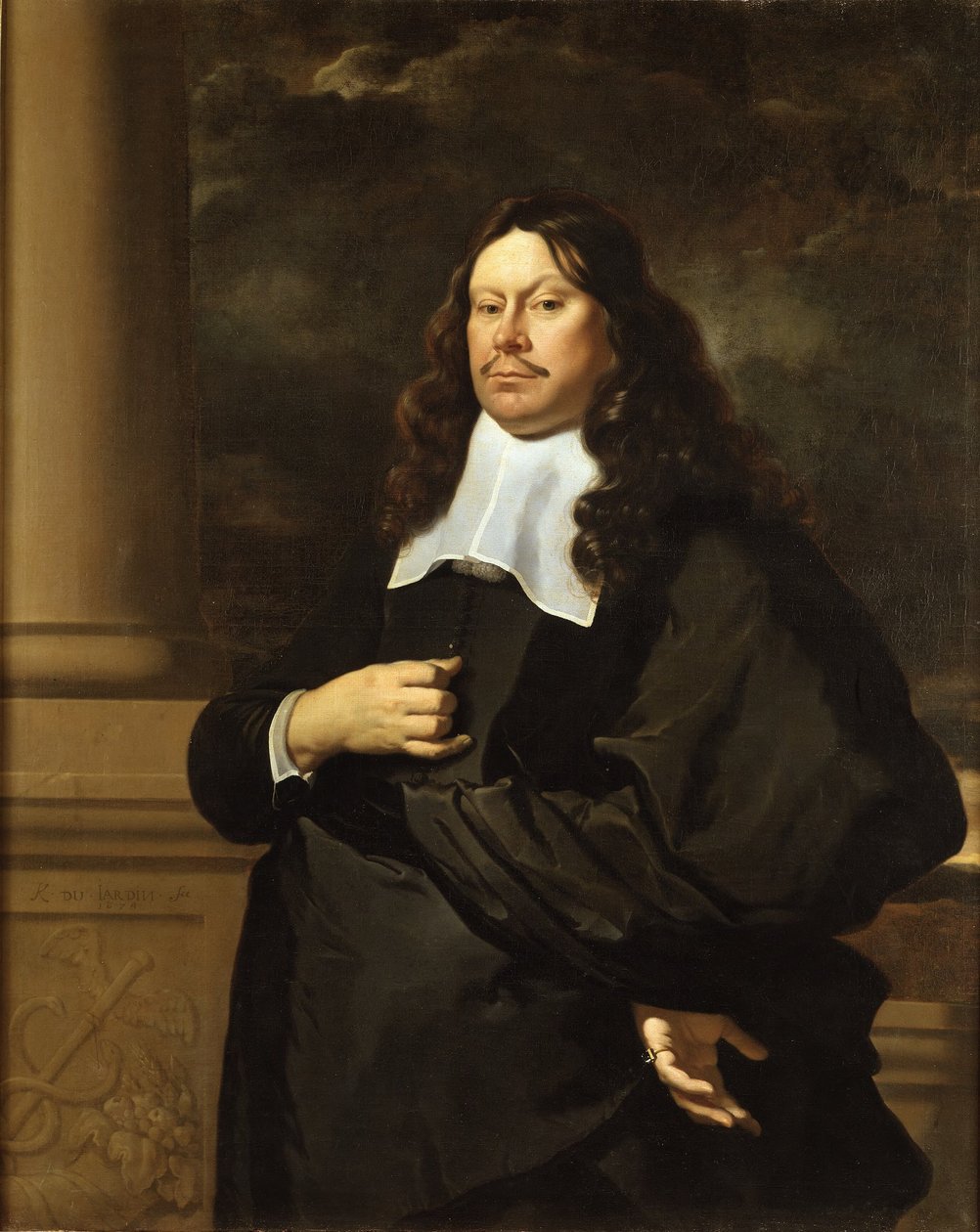 Van Huteren, gouverneur van Batavia door Karel Dujardin
