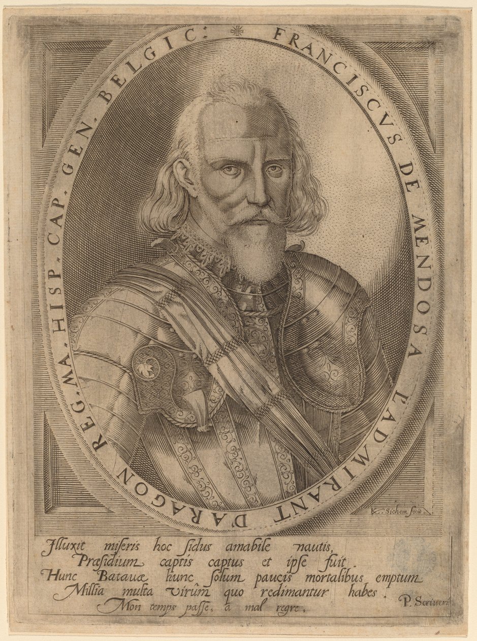 Franciscus de Mendoza door Karel van Sichem