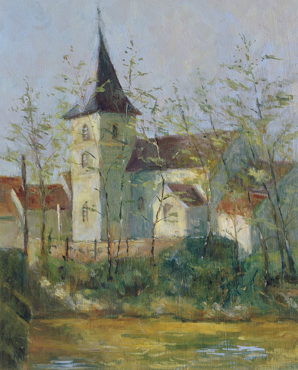 Franse kerk door Karen Armitage