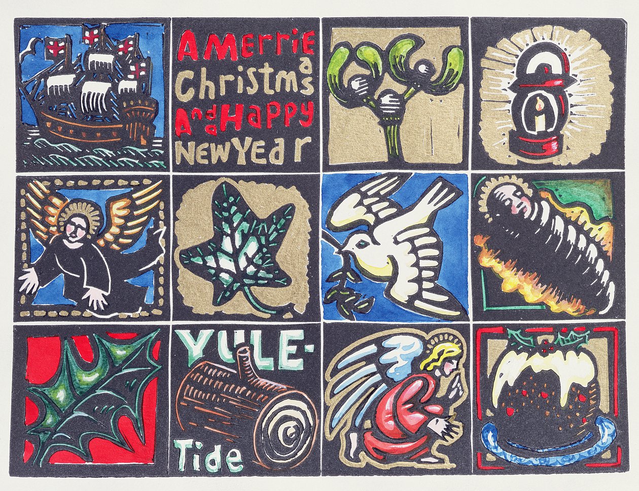 Kerstkaart door Karen Cater