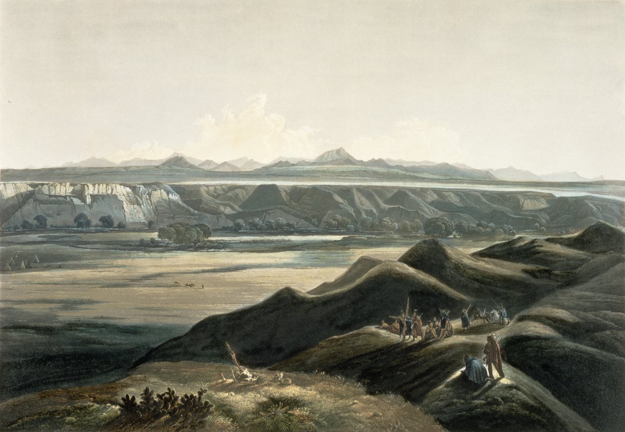 Uitzicht op de Rocky Mountains, plaat 44 uit Volume 2 van 