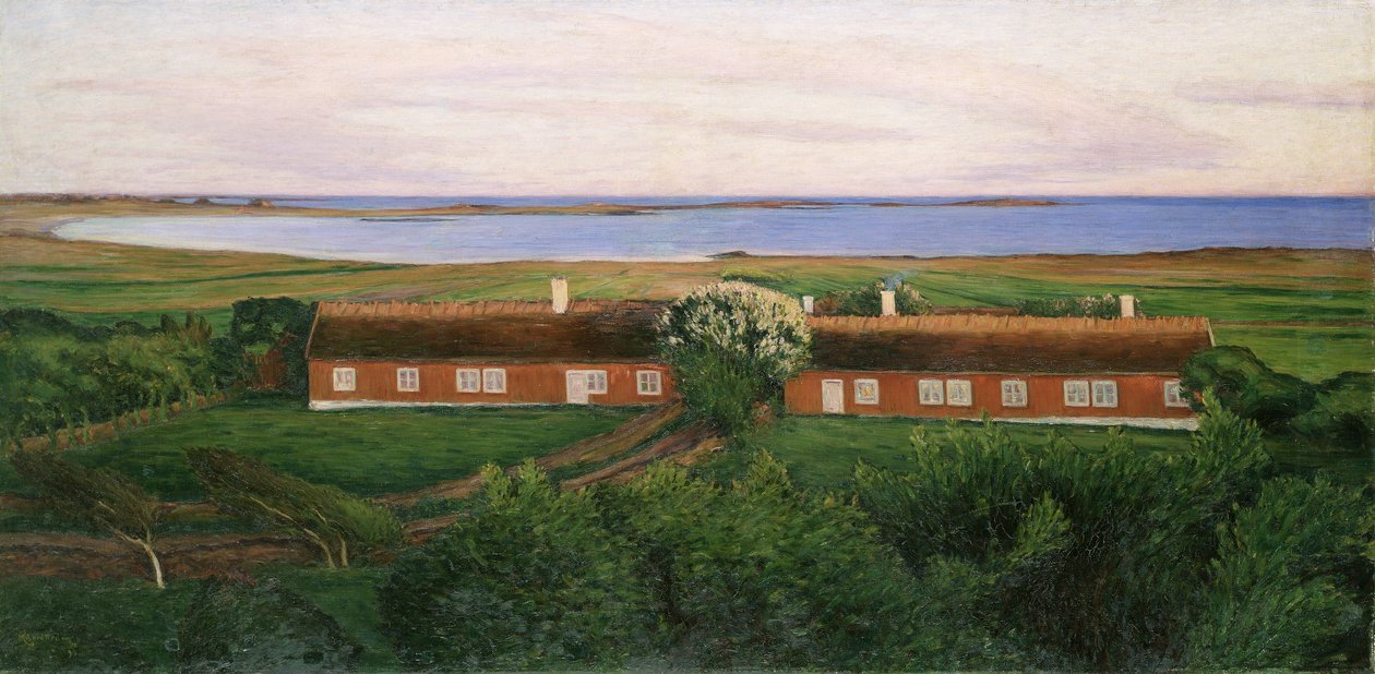 De Naburige Boerderijen, 1894 door Karl Fredrick Nordstrom
