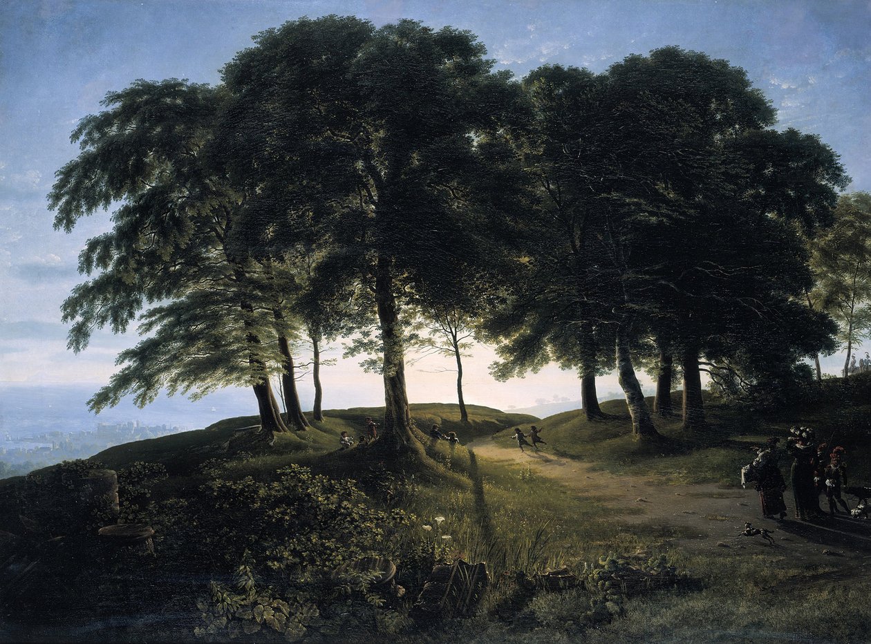 Ochtend, 1813 door Karl Friedrich Schinkel