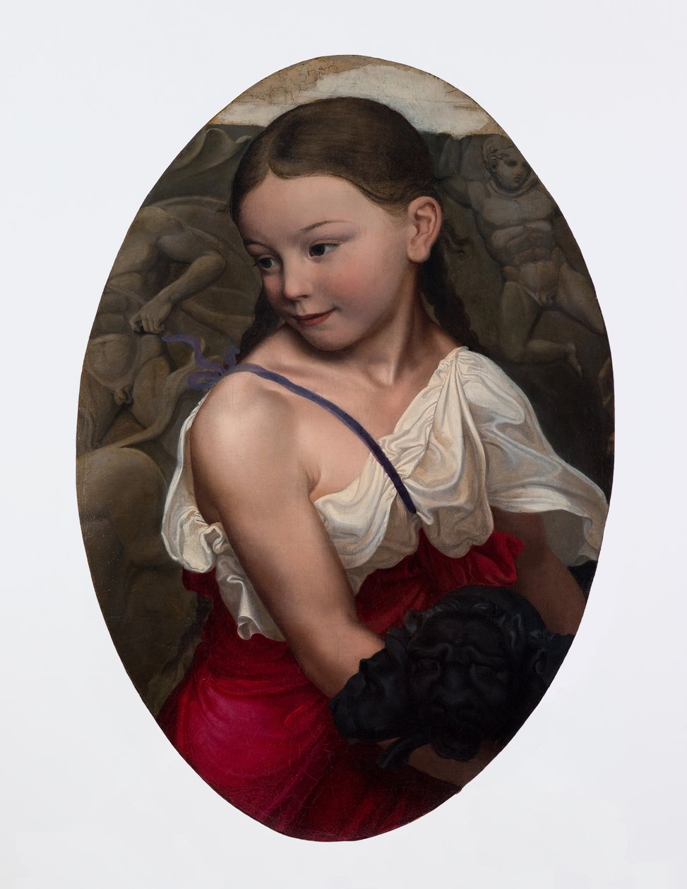Portret van de dochter van de kunstenaar, Susanne door Karl Friedrich Schinkel