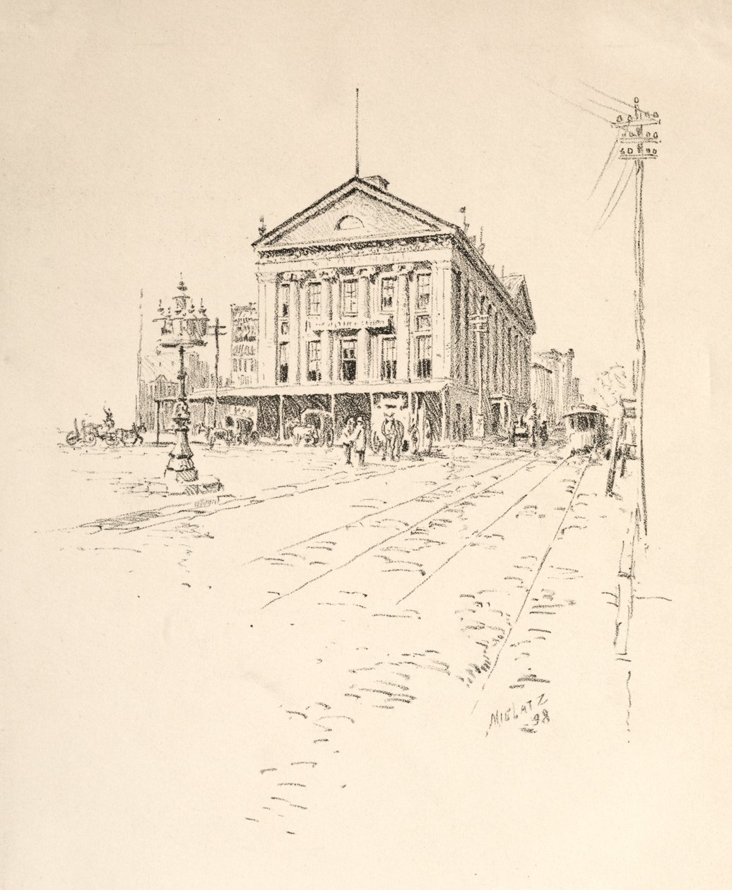 Zonder titel door Karl Friedrich Wilhelm Mielatz