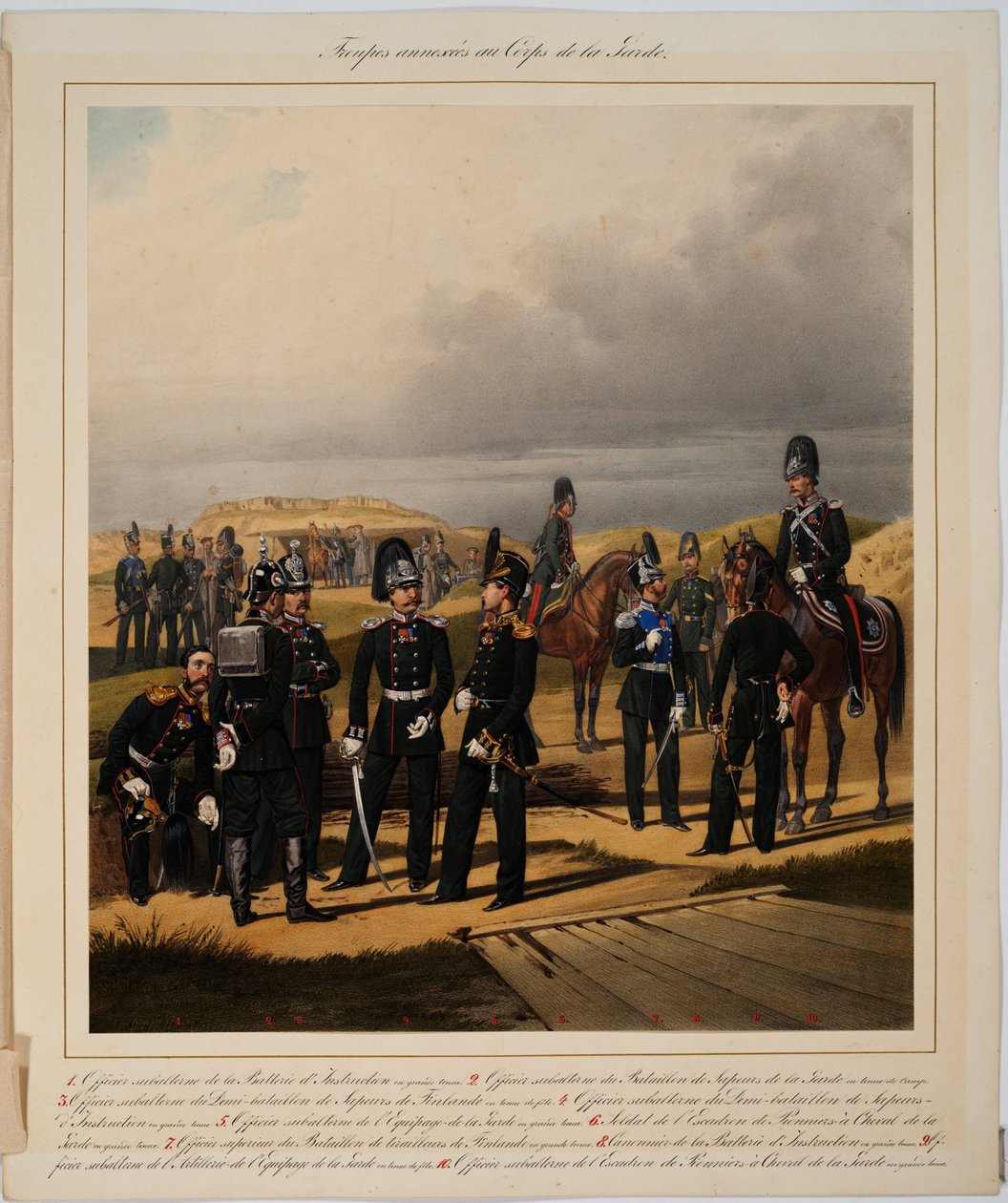 Pioniers van het Keizerlijke Garde Korps door Karl Karlovich Piratsky