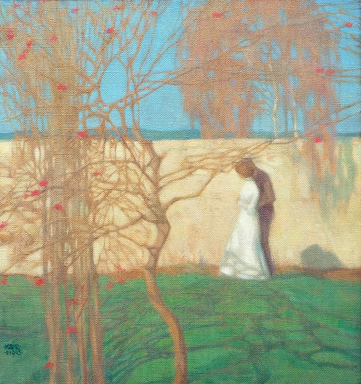 De Kale Tuin door Karl Schmoll von Eisenwerth