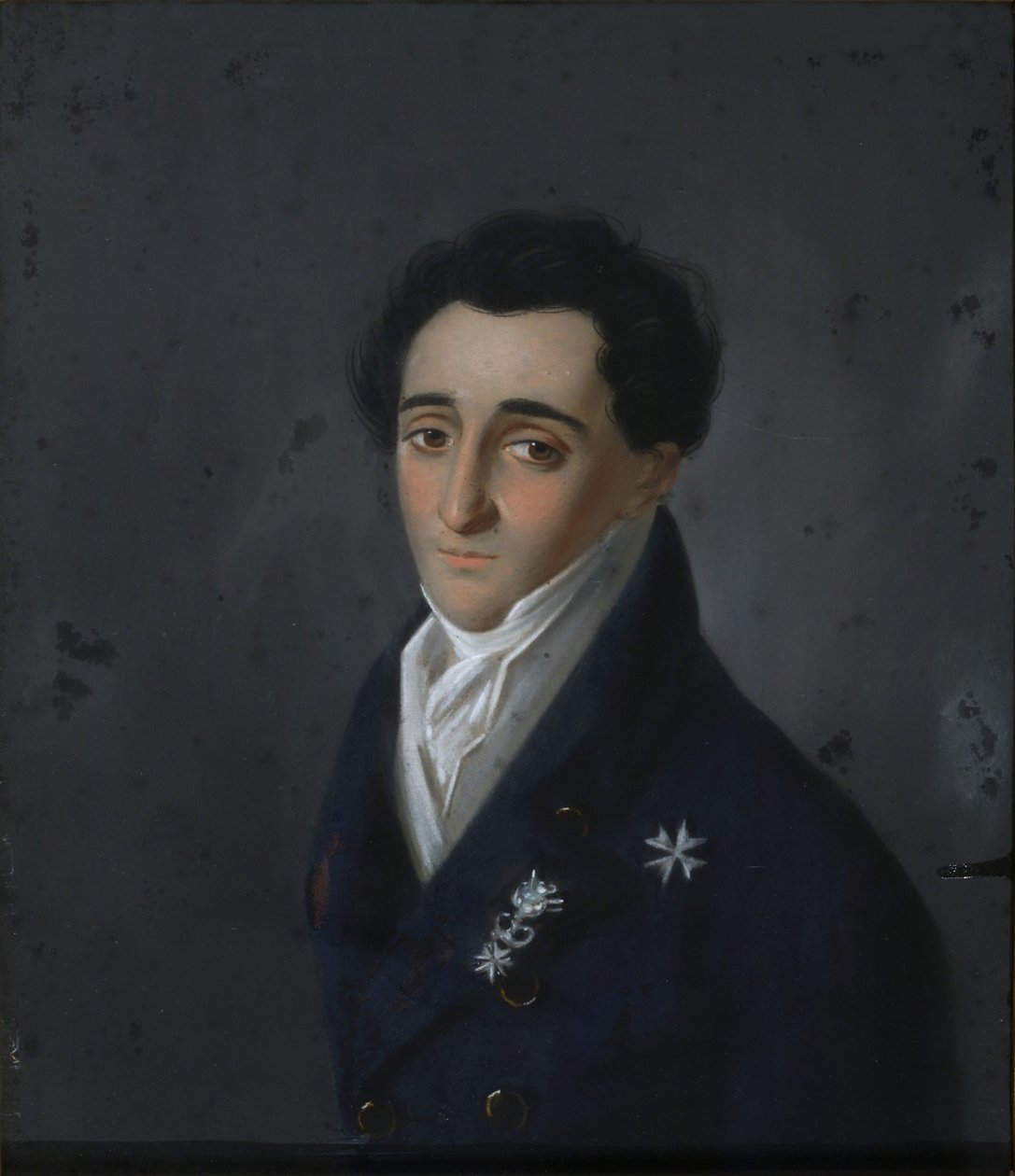 Portret van Christofor Ekimovich Abamelik-Lazarev 1789-1871, 1820 door Karl Wilhelm Bardou