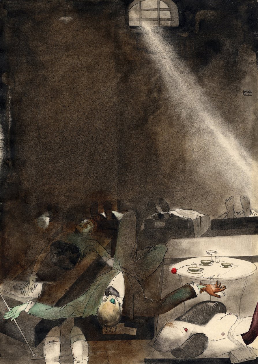 Vijf uur thee in het mortuarium door Karlis Padegs