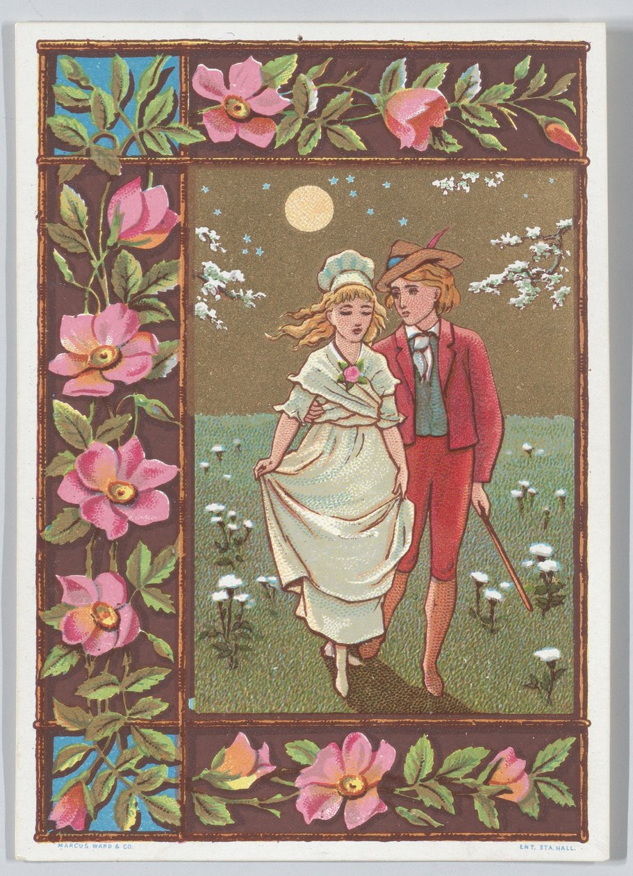 Valentine door Kate Greenaway