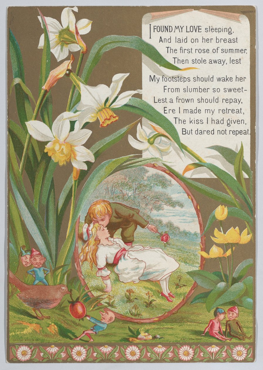 Valentine door Kate Greenaway