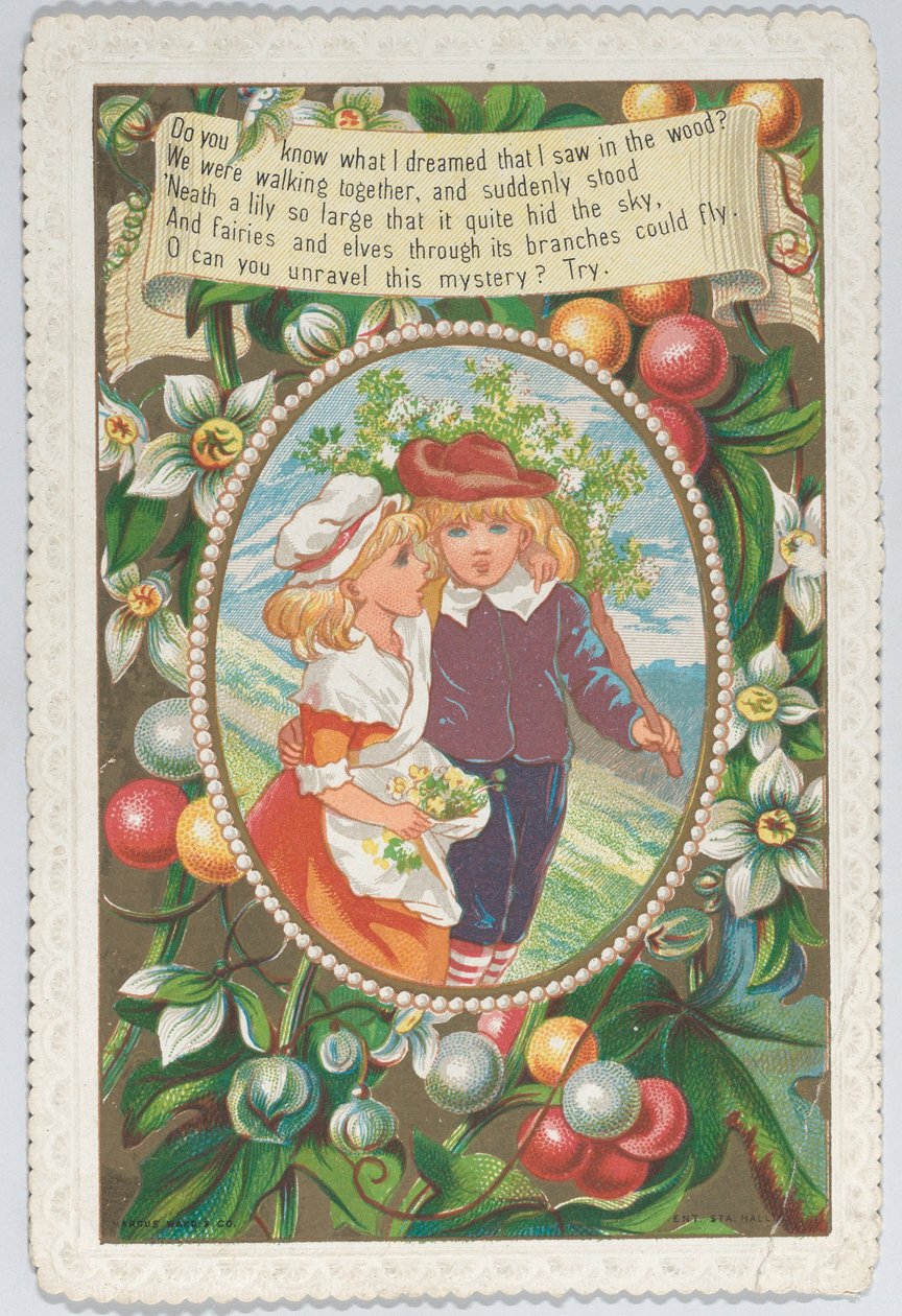 Valentin door Kate Greenaway