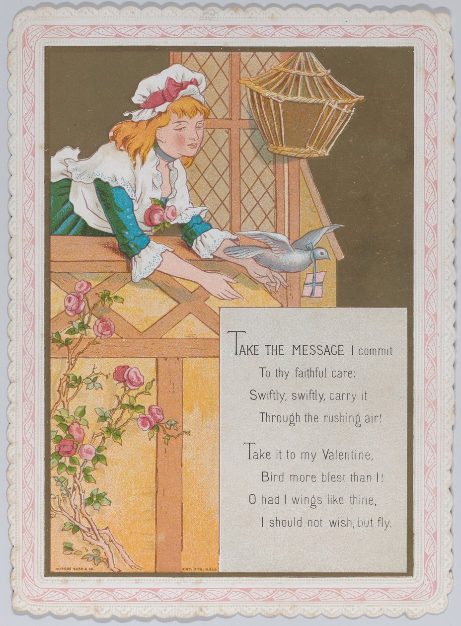 Valentin door Kate Greenaway