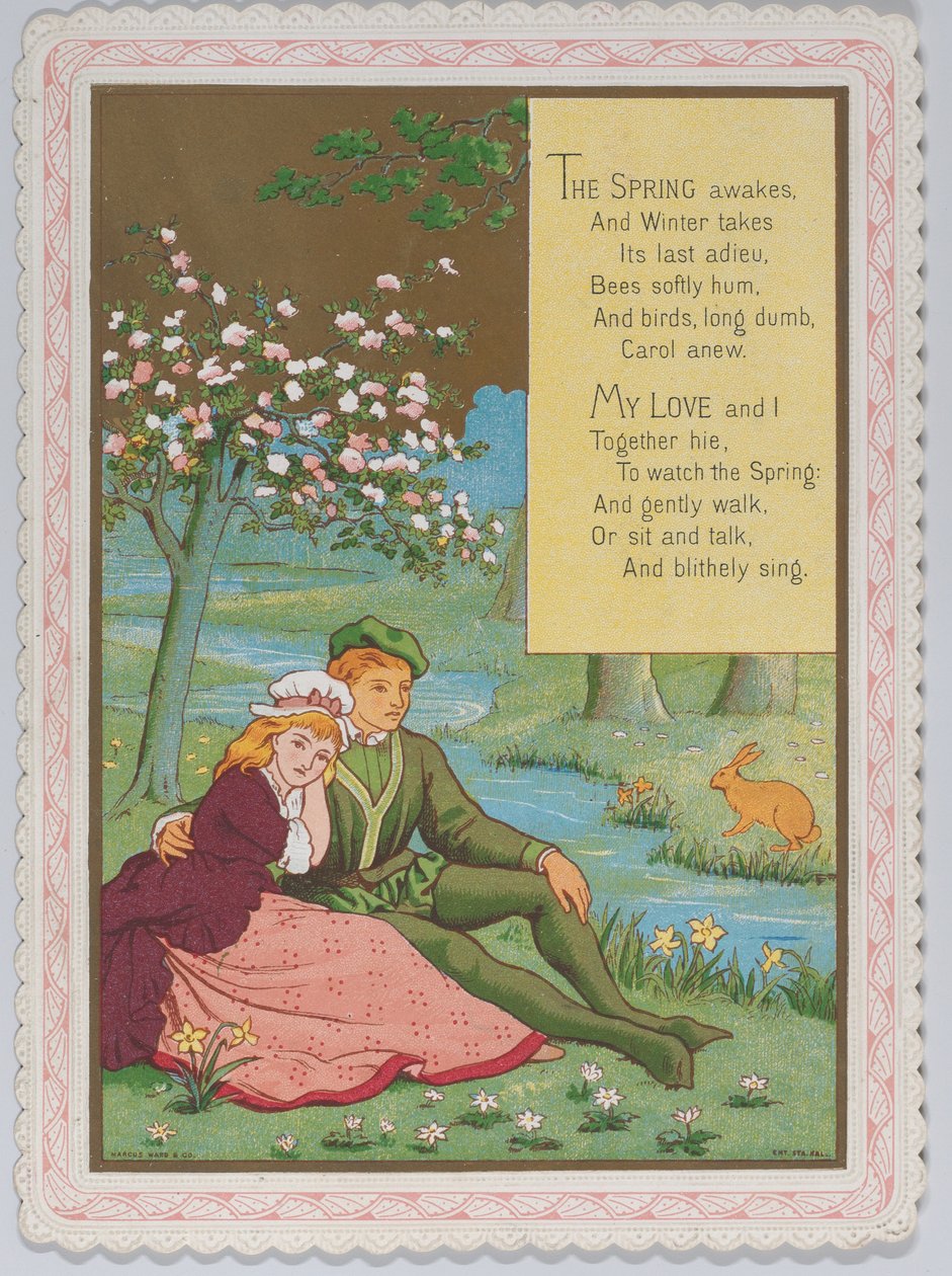 Valentin door Kate Greenaway