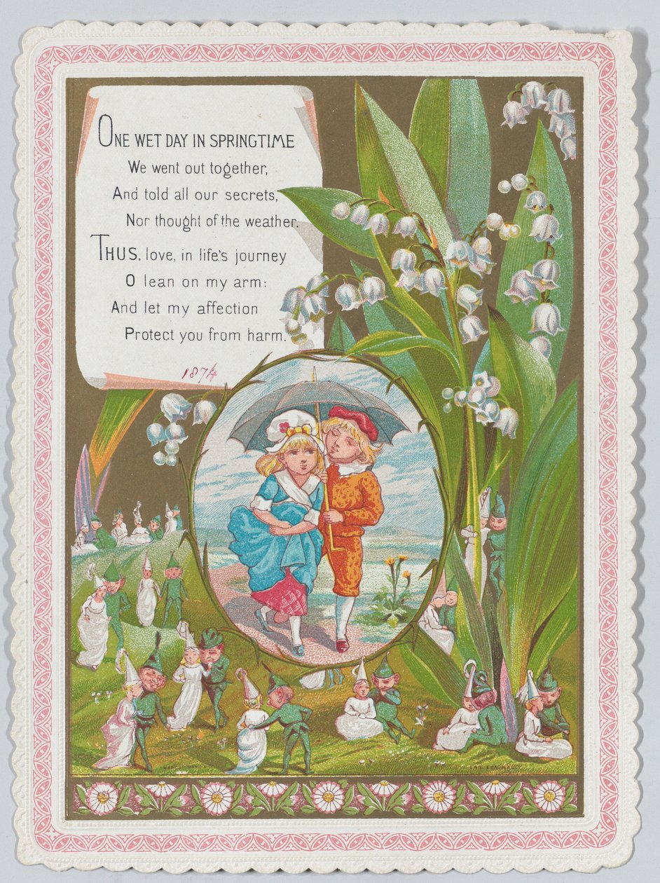 Valentin door Kate Greenaway